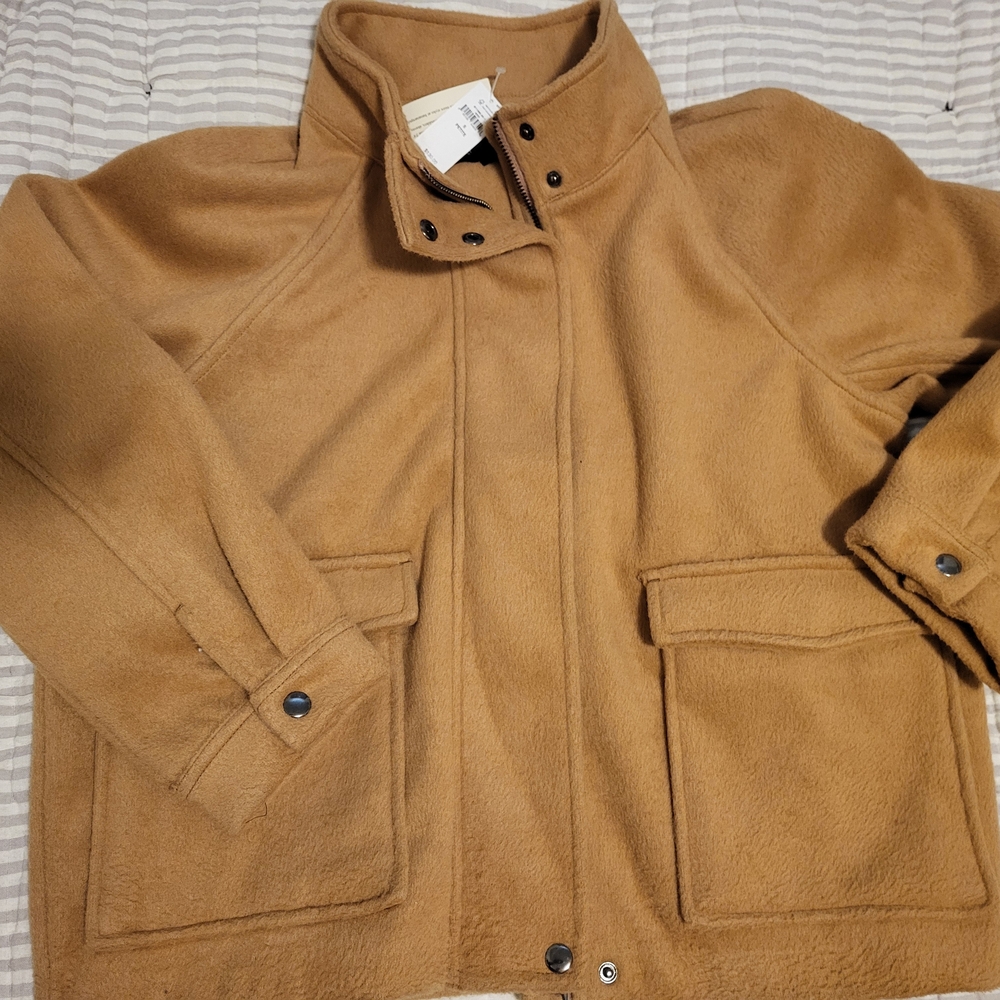 Banana Republic Tan Utility Jacket for Versatile Style